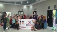 Puluhan Ibu-Ibu di Bunguran Utara Sambut Antusias Kedatangan Saipullah, Dukung Pasangan Rudi-Rafiq dan WS-RH